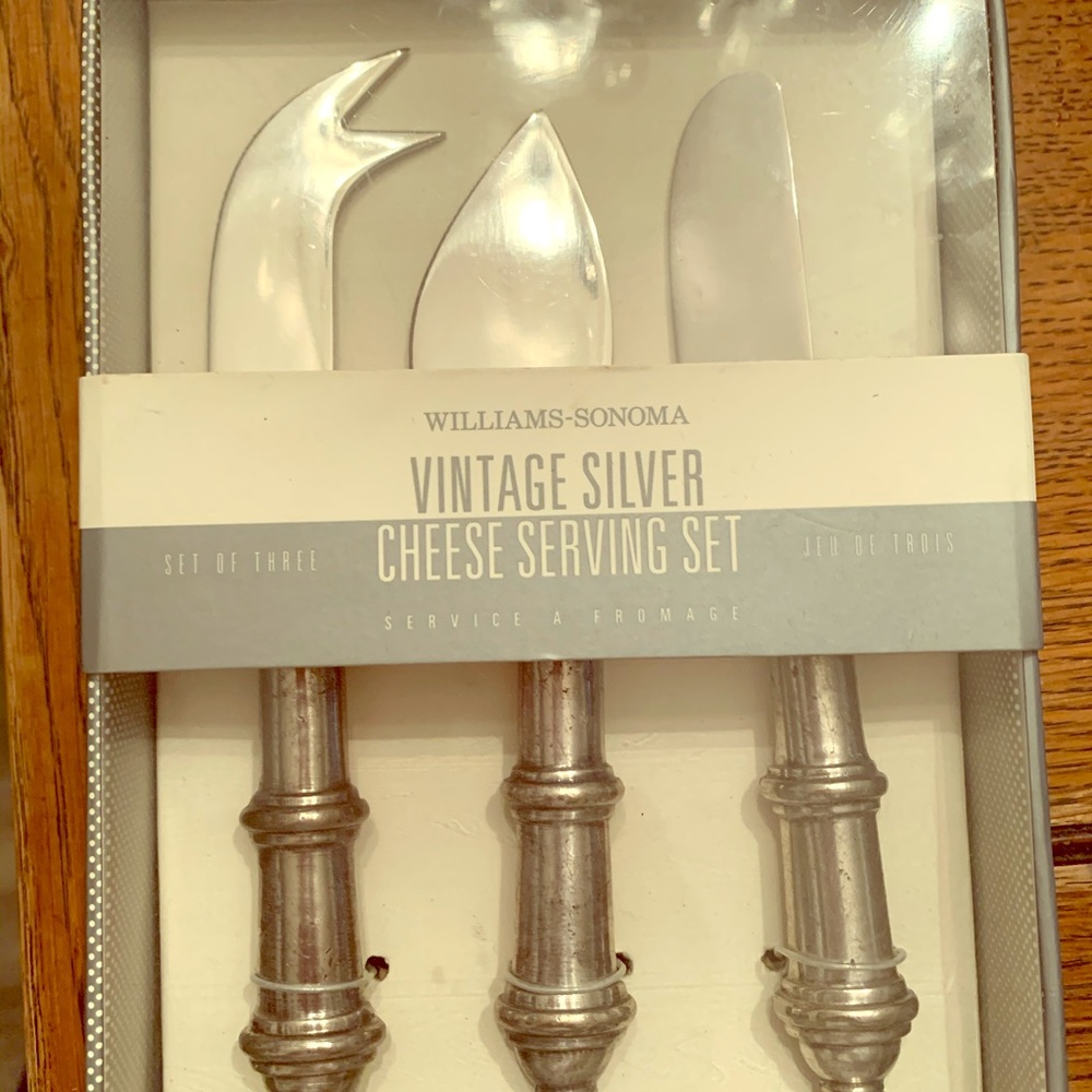 William Sonoma cheese set.